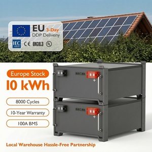 Batterie Lifepo4 48V 51.2V 100Ah 5kwh 5.12kwh, stockage d'énergie domestique, batterie lithium LiFePO4 pour système d'énergie solaire - Product Image 1