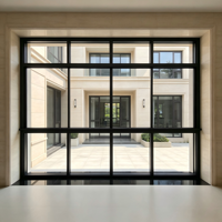 Ventana Corredera Antirrobo e Impermeable Deioux con Malla, Ventanas Residenciales de Repuesto de Aluminio y Vidrio
