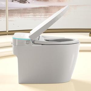 مرحاض ذكي كهربائي مثبت على الأرض، مرحاض ذكي بدون خزان، مرحاض كهربائي ذكي للحمامات - Product Image 4