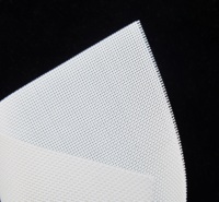 Ceinture en maille de nylon à trous carrés à bas prix, tissage uni