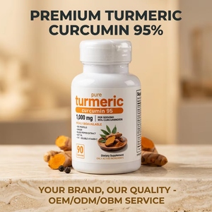 Capsules de curcuma et de curcumine à marque privée OEM avec poivre noir et biopérine pour le soutien articulaire et la promotion antioxydante - Product Image 4