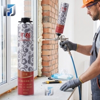 Mousse expansive en polyuréthane 750 ml, mousse PU en spray, mousse de construction, mousse de calfeutrage, scellant isolant pour la construction