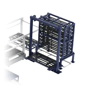 Kho lưu trữ thông minh kim loại tấm được sử dụng để phân loại và lưu trữ các loại tấm kim loại khác nhau