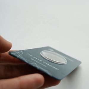 Haute qualité personnalisé en plastique Transparent Bullion pièce blister carte emballage vide sécurité thermoscellage pour lingots d'or - Product Image 5