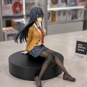 Figurine assise Mai Sakurajima <span class=keywords><strong>Rascal</strong></span> <span class=keywords><strong>Does</strong></span> <span class=keywords><strong>Not</strong></span> <span class=keywords><strong>Dream</strong></span> of Anime, Modèle de figurine de personnage féminin, Ornement, Vente en gros - Product Image 3