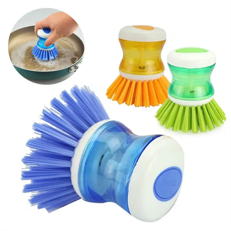 Logo ev mutfak yıkama eşyaları Pot çanak fırça sıvı ev temizlik çok fonksiyonlu yıkama Pot fırça