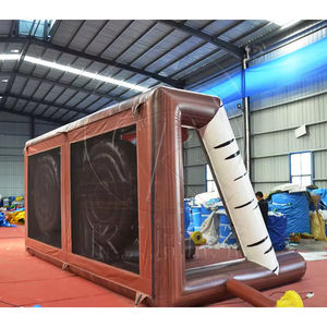 Team Building Gonflable Hache Lancer Double Joueur Partie Sports Jeu Gonflable - Product Image 4