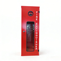 Armoire en plastique pour extincteur, boîte de rangement pour extincteur DCP, porte simple