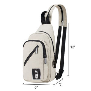 กระเป๋าสะพายข้างกันกลิ่นแบบมีซับในคาร์บอน ป้องกันกลิ่น กระเป๋าสะพายไหล่กันกลิ่นแบบสั่งทำ - Product Image 6