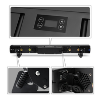 400W RGBW 4-en-1 LED stroboscopique effet de scène lumière IP66 étanche sans fil DMX lavage inondation Disco faisceau projecteur pour DJ Studio utilisation