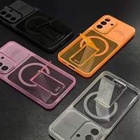 Coque de téléphone transparente de luxe antichoc avec support durable intégré pour iPhone 17 Pro Max – Prix usine, vente en gros