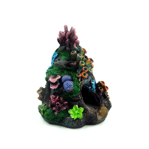 Colorful Simulation Resin Coral Reef Decoration, Realistic Artificial Coral Ornament for <strong>Small</strong> <strong>Fish</strong> <strong>Tank</strong> - Product Image 3