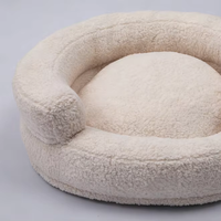 Cama para Perro Rectangular, Minimalista, Linda y Divertida, Ortopédica, Ecológica, de Rayón, Moderna, Desmontable y Lavable, Tipo Sofá/Cueva, Personalizada de Fábrica