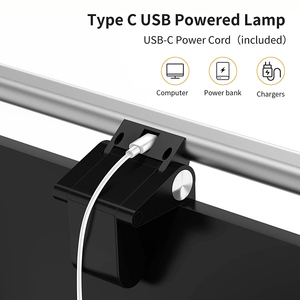 Webcam intelligente alimentée par USB 1080P, 3 modes <span class=keywords><strong>de</strong></span> température <span class=keywords><strong>de</strong></span> couleur, capteur tactile, protection des yeux, barre lumineuse pour écran d'ordinateur <span class=keywords><strong>portable</strong></span> - Product Image 3