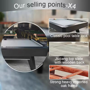 Guangdong Mesa De <span class=keywords><strong>Billar</strong></span> Fabricante 2025 Nuevo Diseño 2,5 cm Piedra Azul American Professional Mesa De <span class=keywords><strong>Billar</strong></span> <span class=keywords><strong>9</strong></span> Ft - Product Image 6