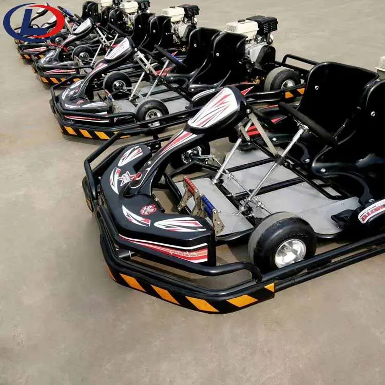 Desain sandaran punggung terbaru permainan balap dewasa kecepatan tinggi tempat bermain elektrik Go Kart dengan sertifikat CE