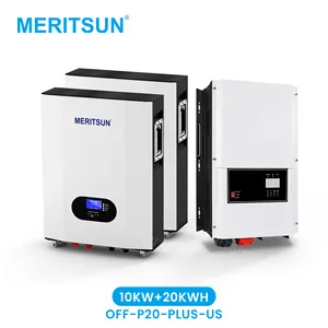 MeritSun Solar Storage Lithium Battery Hybrid 10kw-20kwh Power Energy Wall+Inverter Supporting system