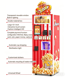 Distributore Automatico di Popcorn Commerciale Completamente Automatico 24H Self-Service con Pagamento in Contanti e Senza Contanti - Product Image 3