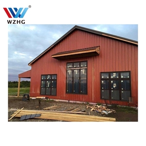 Nhà cổng thông tin khung kim loại ánh sáng đo Kết Cấu Thép kết cấu nhà tiền chế - Product Image 2