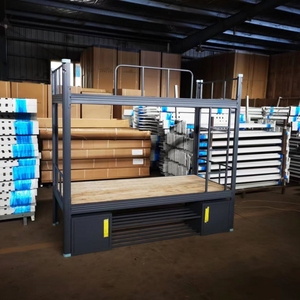 Распродажа, производство 2024, КД-структура, спальная кровать, металлическая двухъярусная кровать без шурупов - Product Image 5