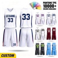 Maillots de basket-ball professionnels personnalisés, confortables et respirants, conception gratuite, logo de l'équipe de la ligue, uniforme de basket-ball pour les joueurs de l'équipe