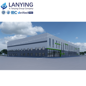 مباني فولاذية مسبقة الصنع يمكن استخدامها لمواقف طائرات المطارات والمستودعات وصالات الألعاب الرياضية - Product Image 5