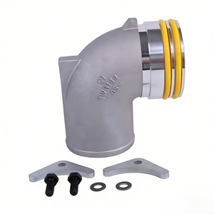 Codo de Conducto de Aire para Admisión de Aire del Motor 7W-3144 para Motor C18, 89 mm de Diámetro Interior, <span class=keywords><strong>6</strong></span> mm de Acero, Enchufable, Compatible con Maquinaria de Construcción - Product Image 2