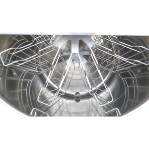 Les fabricants fournissent directement des extracteurs centrifuges en acier inoxydable, manuels et électriques, pour 8 cadres, pour l'extraction du miel. - Product Image 2