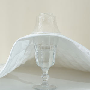 Özelleştirilmiş beyaz pamuk kapitone fermuarlı yastık kılıfı su geçirmez yastık koruyucu - Product Image 5