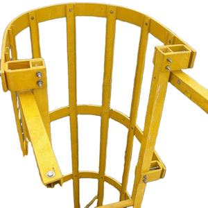 บันไดไฟเบอร์กลาส FRP กรงบันไดแพลตฟอร์มไฟเบอร์กลาสความแข็งแรงสูง - Product Image 3