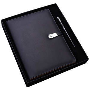 Logo personnalisé A5 Notebook Diary USB cadeau Enterprise Company Business coffret cadeau tasse isolée - Product Image 6