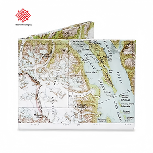 BAoren กระเป๋าสตางค์ Tyvek สั้นเปิดได้ออกแบบได้ตามต้องการใช้1056D กระดาษพิมพ์ลายกันน้ำรีไซเคิลได้มีช่องใส่เงิน - Product Image 5