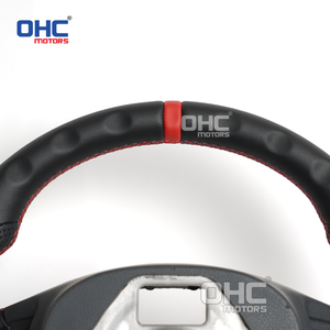 Volant en Cuir Intégral en Stock EU pour <span class=keywords><strong>Cupra</strong></span> Seat <span class=keywords><strong>Leon</strong></span> Mk3 2013-2019 avec Trous pour Palettes - Product Image 3