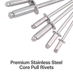 Rivets aveugles structurels en acier inoxydable 304 haute résistance à la cisaillement pour ponts et structures en acier - Product Image 2