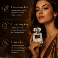 Parfum pour femme Kormesic Private Label 30ml Oriental Oud Wood, parfum longue tenue, senteur personnalisée, vente en gros pour femmes