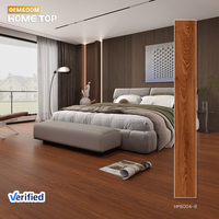 Lantai Vinyl SPC Kamar Tidur 4mm Tahan Air Anti-Selip Lembut & Hangat Kompatibel Pemanas Lantai Dalam Ruangan Gudang