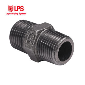 LEYON FM UL 소방 방화 시스템 소화전 시스템 아연 도금 가단성 철관 부속품 육각 니플 - Product Image 2