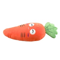 Juguete de Peluche Personalizado de Zanahoria Relleno de Algodón PP para Niños, Venta Caliente
