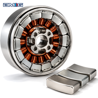 Magnet busur kelas tinggi ekspor bebas kebijakan segmen Magnet NdFeB ukuran kustom Magnet N52H Magnet Neodymium untuk Motor