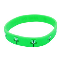 Bracelet de Sport pour Halloween ou noël en Pvc, effaçable, personnalisé à Led scintillant, en caoutchouc et Silicone, nouveau