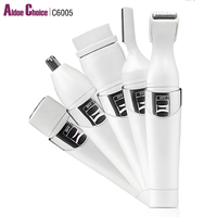 Nouveau haute qualité 5 en 1 Mini épilateur Portable tondeuse à cheveux électrique corps épilateur facial pour les femmes