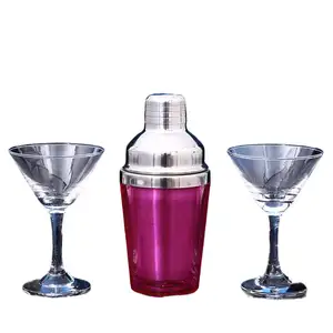 Cocktail Shaker Set Low Price Clearance Wholesale Shakers Glass Drink Tools Bartender Popular Plastic Bar Shaker Pattern