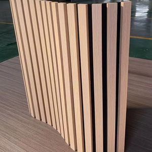 현대 인테리어 재료 벽 장식 음향 패널 나무 소리 애완 동물 음향 벽 패널 - Product Image 6