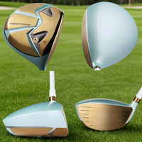Driver de golf personnalisé OEM pour femmes et dames, réglable en degré 9 et 10,5 degrés, tête en titane et carbone coulé