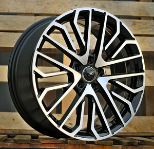 Jantes en alliage d'aluminium forgé noir à multiples rayons, finition usinée, 19 20 21 22 pouces, 5x112 PCD, pour voitures <span class=keywords><strong>de</strong></span> tourisme - Product Image 3