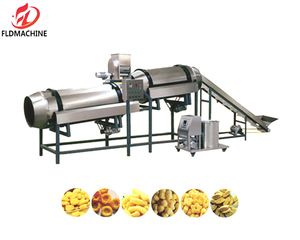 Línea de extrusión automática de doble tornillo de alta eficiencia, máquina de aperitivos hinchados, bomba de Motor para procesamiento de aperitivos - Product Image 4