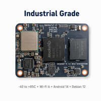 Terminal Robótico para Vehículos RK3576 SoM CM5 Alternativo, CAN Bus, Android 14, Debian 12, 16GB LPDDR5, 64GB EMMC, Industrial Edge