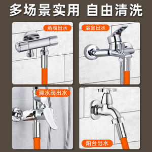 Extensión de Grifo Flexible de EPDM de Diseño Moderno para Baño, Balcón, Área de Ducha, Manguera de Plomería a Prueba de Salpicaduras, Apta para Cocina - Product Image 3