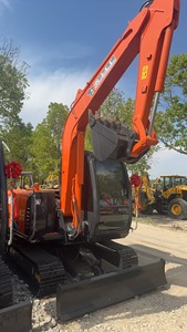 ฮิตาชิรถขุดดินขนาดเล็ก6ตันพร้อมกระปุกเกียร์เครื่องยนต์ HITACHI ดั้งเดิม ZX60ตีนตะขาบ - Product Image 3