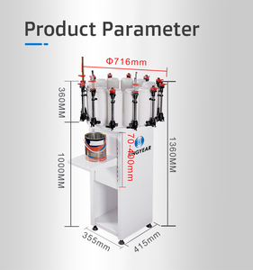 12 đầu hướng dẫn sử dụng sơn Pha Chế Máy trộn pha màu máy nước dựa trên hoặc dầu dựa trên sơn JY-20B3 - Product Image 2